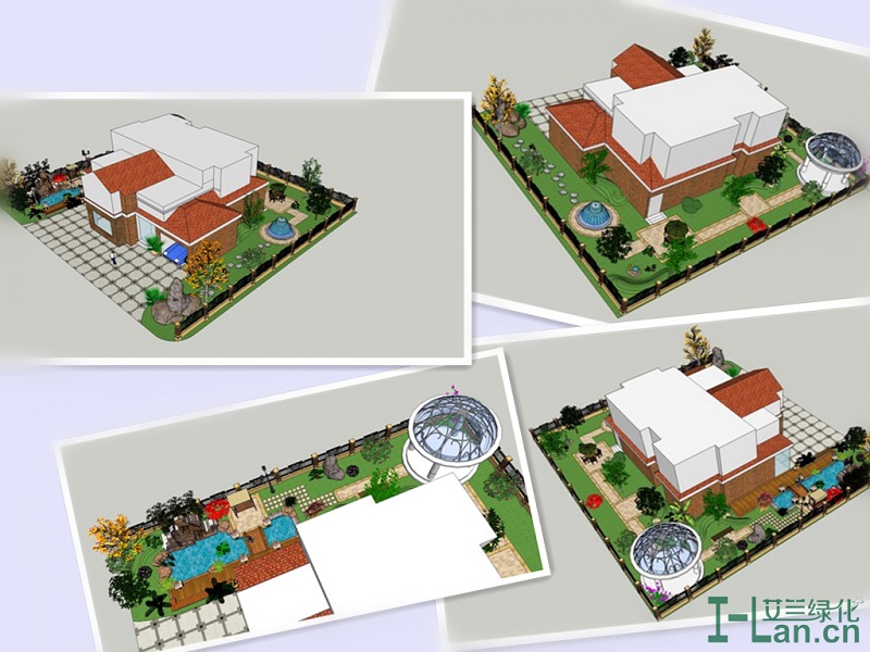 【桃花源别墅】成效图展示